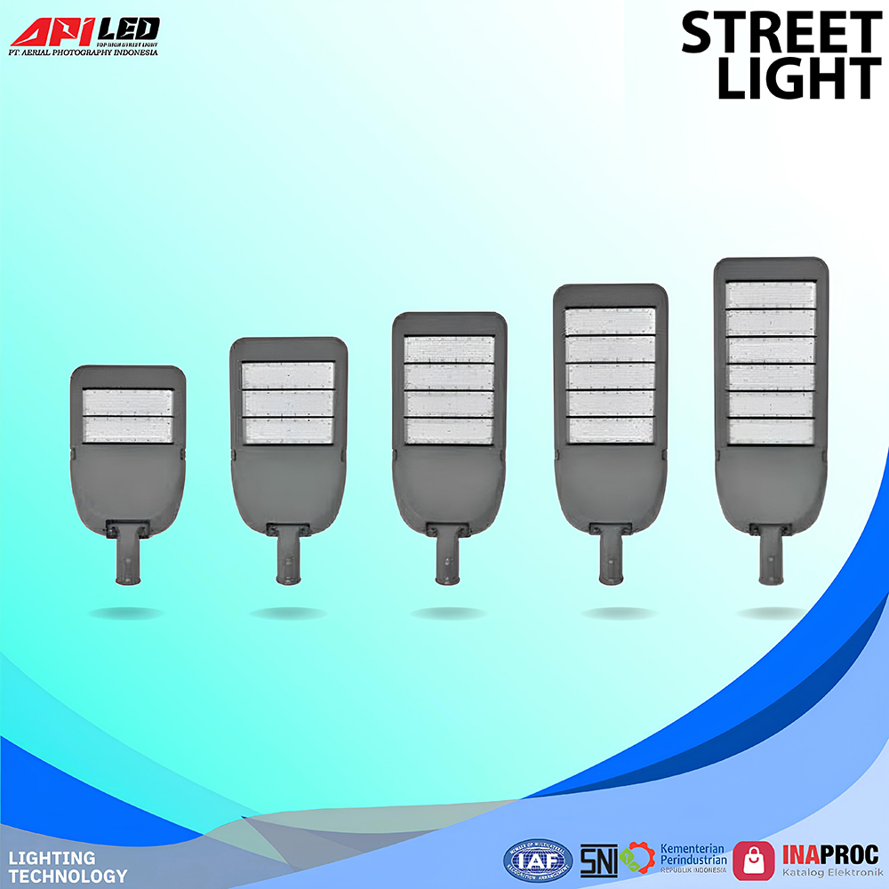  PJU : AL-SL001TL - PJU LED AL-SL001TL dirancang untuk memberikan solusi penerangan jalan yang efisien, tahan lama, dan ramah lingkungan. Menggunakan chip LED Bridgeilux SMD7070, lampu ini menawarkan efisiensi lumen tinggi, hingga 150Lm/W ±5%, yang memastikan pencahayaan terang namun hemat energi. Dengan berbagai pilihan warna LED antara 3000K hingga 6500K, lampu ini memberikan fleksibilitas dalam memenuhi kebutuhan pencahayaan untuk berbagai aplikasi luar ruangan.

Bodi lampu ini terbuat dari Die-Cast Aluminium yang kuat, dipadukan dengan PC Lens dan kaca, sehingga memberikan perlindungan ekstra terhadap cuaca ekstrem, serta tahan terhadap benturan. Dengan sudut sinar 60°x140°, lampu ini mampu menghasilkan pencahayaan yang merata di area yang lebih luas. Dilengkapi dengan driver LED berkualitas dari G-POWER, Inventronic, atau MeanWell, lampu ini menjamin kinerja yang stabil dan umur panjang, dengan umur mencapai 100.000 jam.

Dengan rating perlindungan IP66 dan IK08, lampu ini tahan terhadap air, debu, serta benturan fisik, membuatnya ideal untuk digunakan di berbagai kondisi luar ruangan. Selain itu, lampu ini juga dilengkapi dengan opsi tambahan seperti Photocell, PWM, dan Nema Socket (3/5/7 Pin), yang memberikan fleksibilitas lebih dalam instalasi dan pengoperasian.