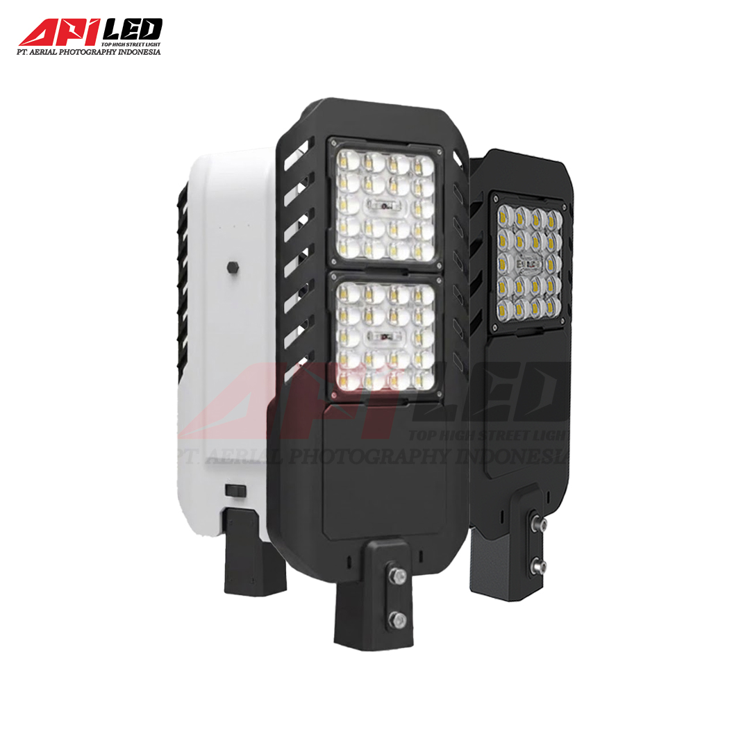 Lampu Jalan LED APILED AL-SSL-VAC 40W-120W | 195 lm/W | IP65 IK08 | Garansi 5 Tahun